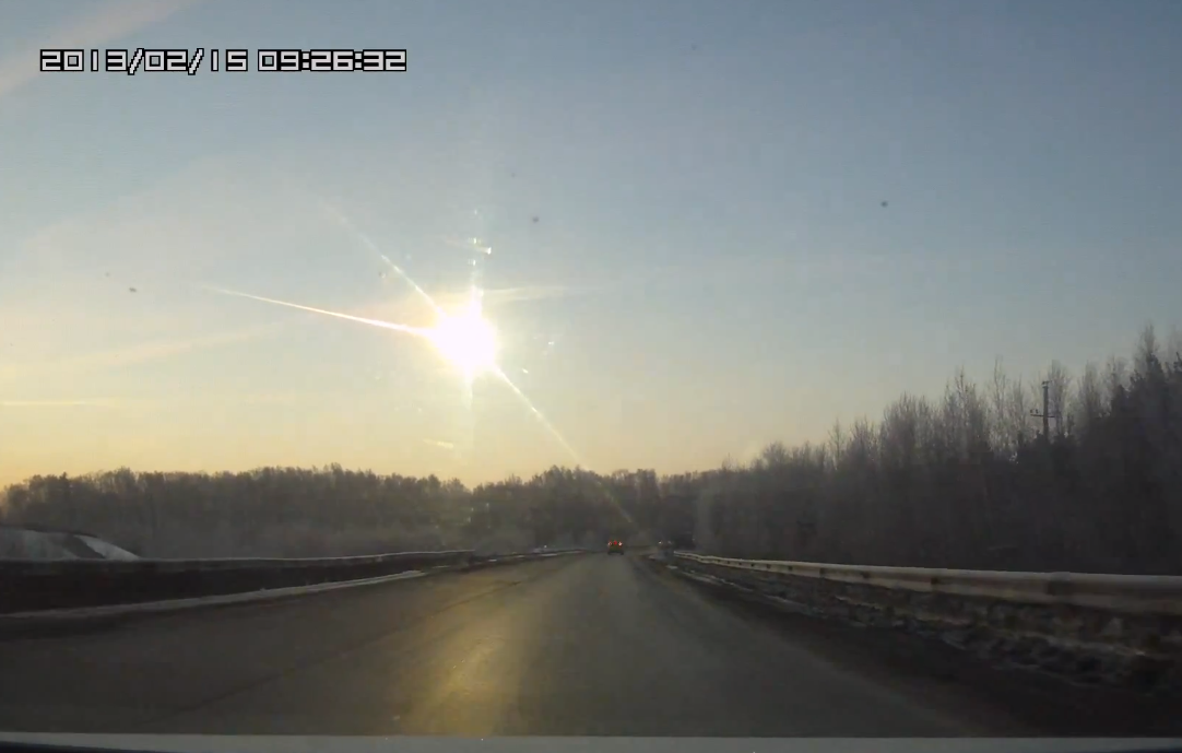 Vidéo : Une pluie de météorites en Russie