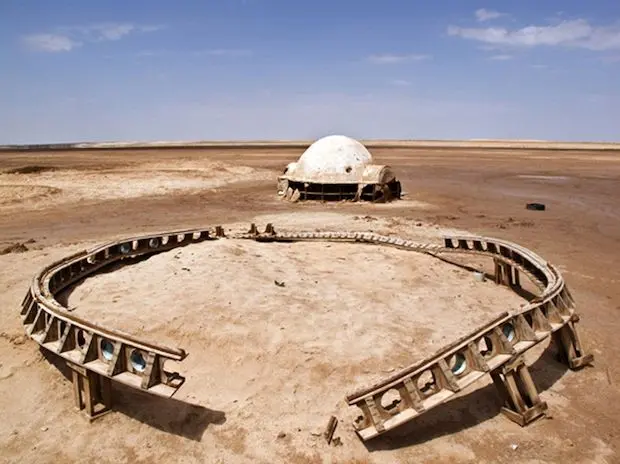 Photo : sur les traces des lieux de tournage de Star Wars