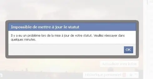 Facebook connait des perturbations