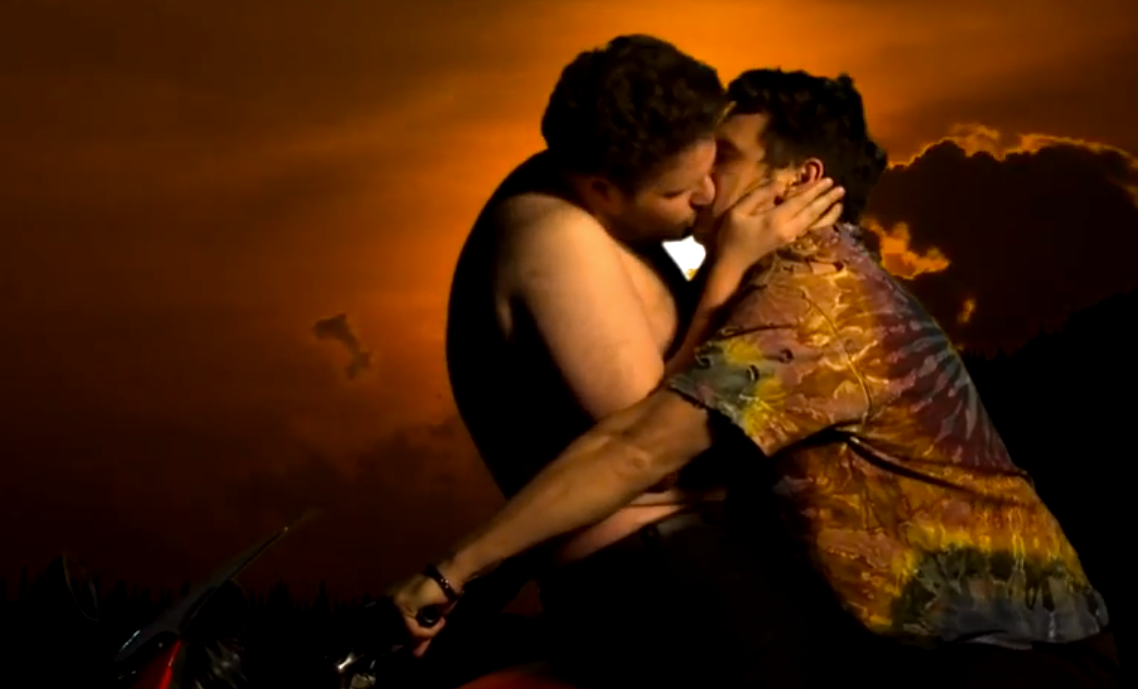 James Franco et Seth Rogen parodient “Bound 2” de Kanye West