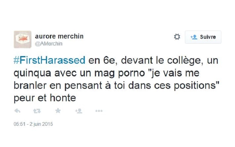 #PremierHarcèlement, le hashtag qui dénonce le harcèlement de rue