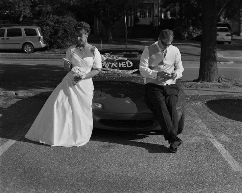 Michelle et Jimmy, "Just Married". (Crédit Image : Eric Pickersgill)