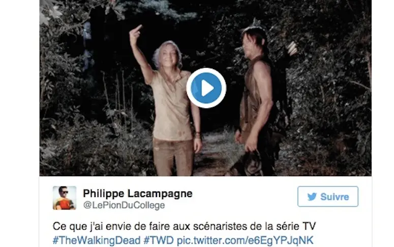 Une mort traumatisante dans The Walking Dead ? Le grand n’importe quoi des réseaux sociaux