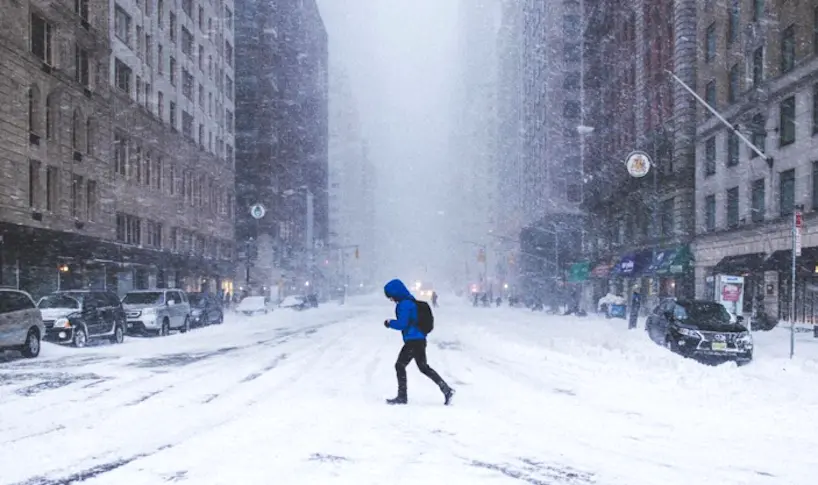 Les superbes images de New York en pleine tempête