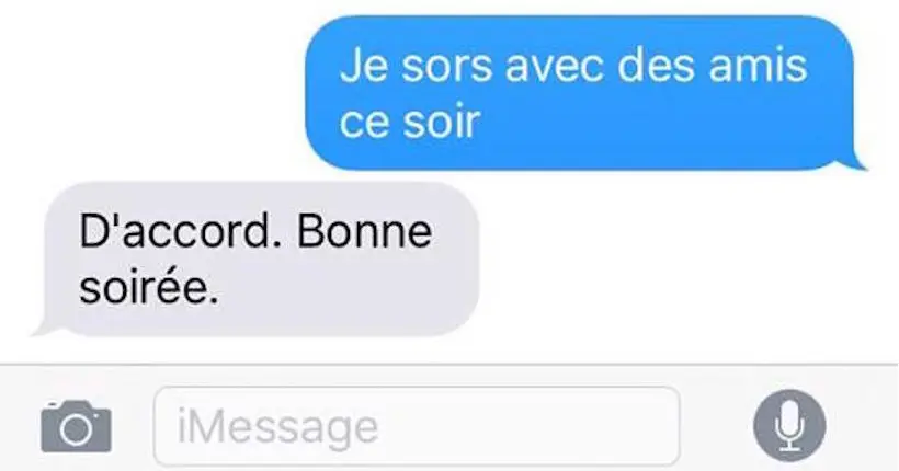 Voilà pourquoi on déteste les points à la fin des SMS