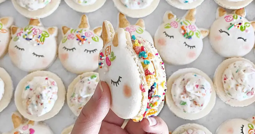 En macarons ou en “larmes”, la licorne ne quitte décidément pas nos feeds Insta