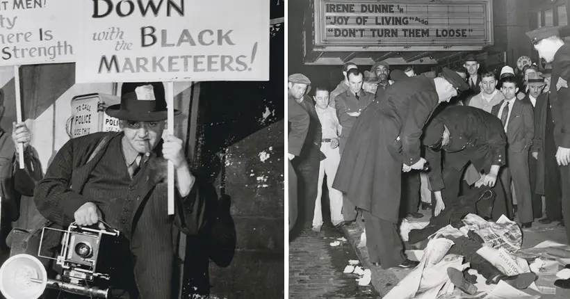 350 images de Weegee, le photographe des bas-fonds new-yorkais, exposées en Suède