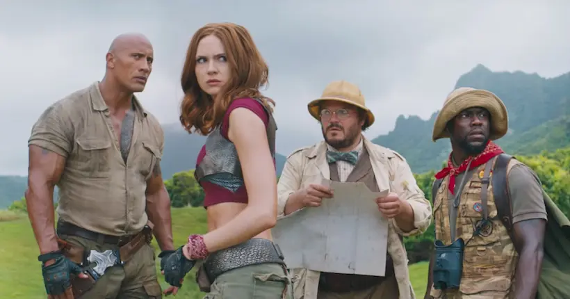 Le remake de Jumanji s’offre un premier trailer mouvementé