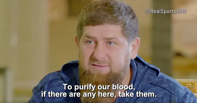 Tchétchénie : pour Ramzan Kadyrov, il faut se “débarrasser” des gays