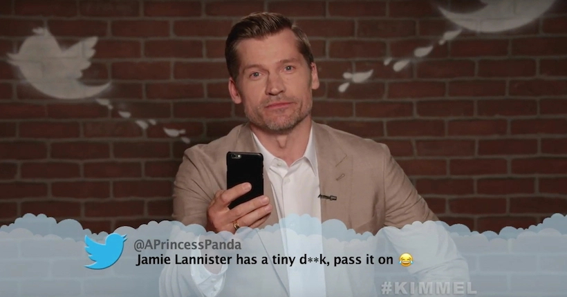 Vidéo : d’Elisabeth Moss à Nikolaj Coster-Waldau, les stars de séries se prêtent au jeu des Mean Tweets