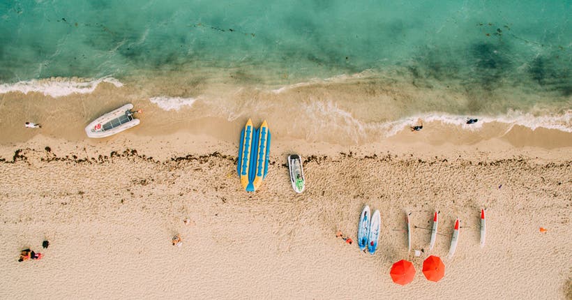 Les plus belles plages du globe vues du ciel par Luis Aguilera