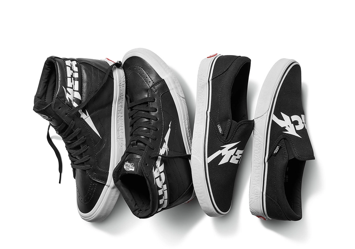 Vans et Metallica s’associent pour une collection exclusive