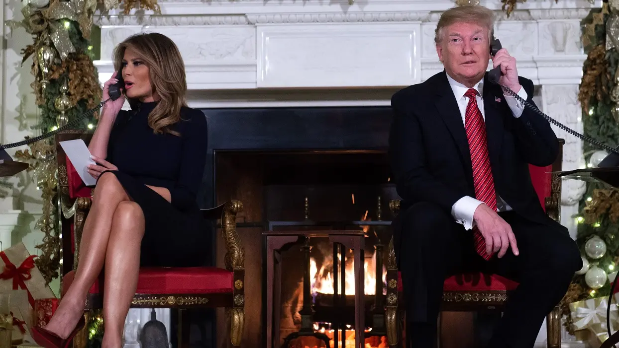 L’enfant qui a parlé à Donald Trump le soir du réveillon croit toujours au père Noël