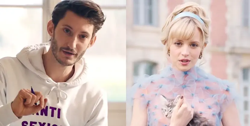 Clip : Angèle invite Pierre Niney pour dénoncer le sexisme dans “Balance ton quoi”