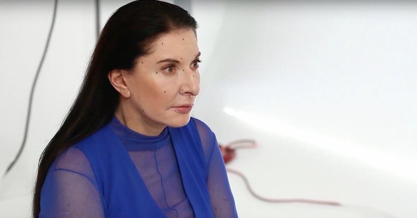 <p>© Capture d&#8217;écran &#8220;Behind the scenes of Marina Abramović&#8217;s new virtual reality artwork&#8221;. (© LissonGallery/via Youtube)</p>
