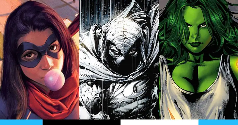 Disney+ annonce des séries Moon Knight, Ms. Marvel et She-Hulk