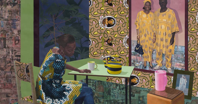 <p>© Njideka Akunyili Crosby</p>
