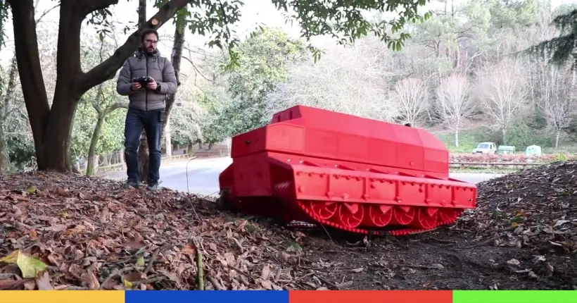Vidéo : il construit un tank entièrement imprimé en 3D