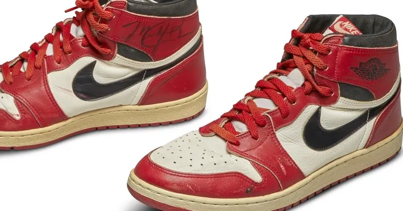 Une incroyable collection de paires portées par des joueurs de NBA en vente chez Sotheby’s