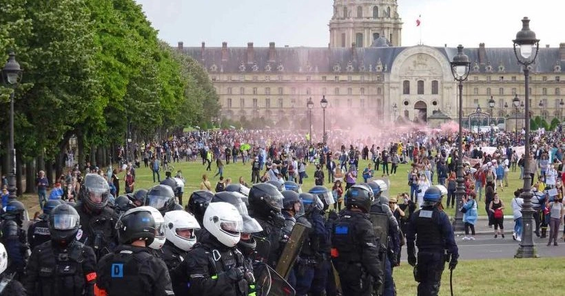 Du sursis requis contre l’infirmière interpellée lors d’une manifestation de soignants