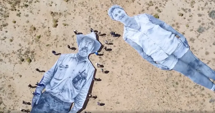 En Australie, JR met en lumière la détresse d’agriculteurs face à la sécheresse