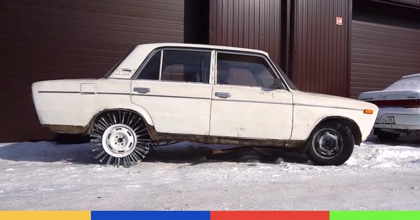 Il soude des boulons à ses roues de voiture pour voir si ça marche