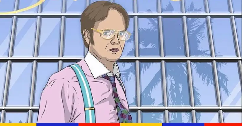 En images : les personnages de The Office relookés façon GTA: Vice City