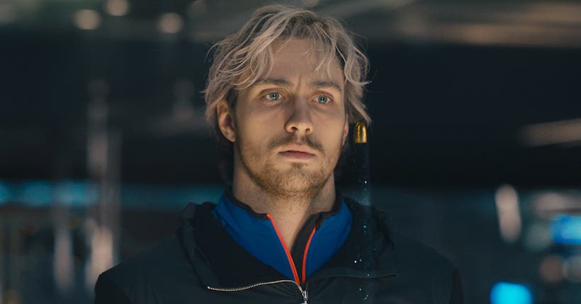 <p>Marvel&#8217;s Avengers: Age Of Ultron</p>
<p>Quicksilver/Pietro Maximoff (Aaron Taylor-Johnson)</p>
<p>Ph: Film Frame</p>
<p>©Marvel 2015</p>
