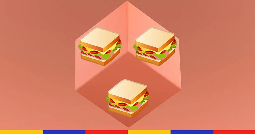 Connaissez-vous la loi du “cube” qui définit (ou non) l’existence d’un sandwich ?