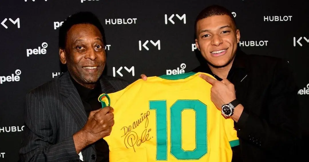 Pelé apporte son soutien à Kylian Mbappé après l’élimination de la France à l’Euro