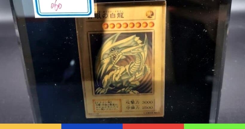 Yu-Gi-Oh! : une carte rare dépasse les 13 millions de dollars à une vente aux enchères