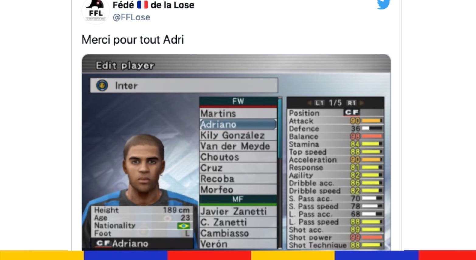 Sur Twitter, les amoureux de foot pleurent la disparition de PES