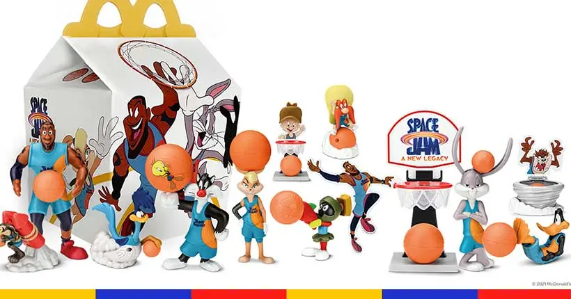 McDonald’s dévoile ses jouets Space Jam (et nous replonge dans les années 1990)