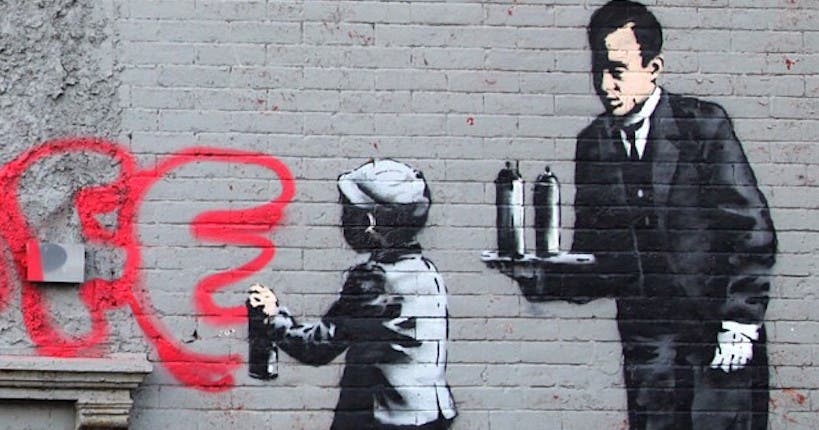 <p>© Banksy</p>
