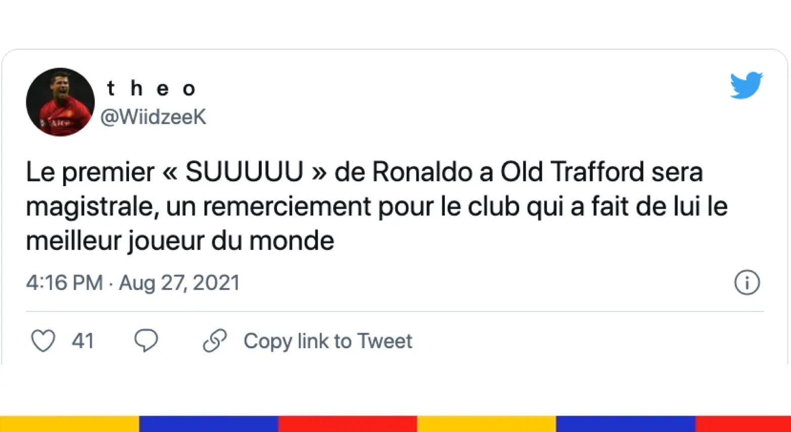 Le grand n’importe quoi des réseaux sociaux : Ronaldo revient à Manchester United