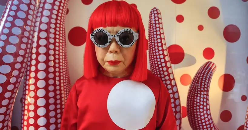 Une des célèbres citrouilles de Yayoi Kusama s’est envolée vers les flots au Japon