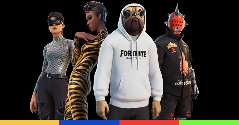 Fortnite et Balenciaga s’associent pour lancer une collection de vêtements