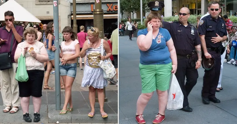 Pour dénoncer la grossophobie, Haley Morris-Cafiero se photographie dans les rues