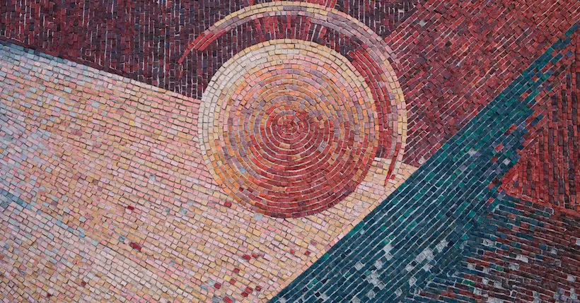 Une mosaïque d’une valeur inestimable servait de table basse dans un salon