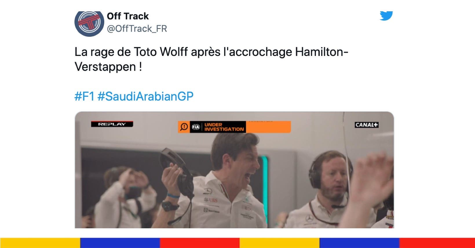 Le grand n’importe quoi des réseaux sociaux : Grand Prix d’Arabie Saoudite 2021