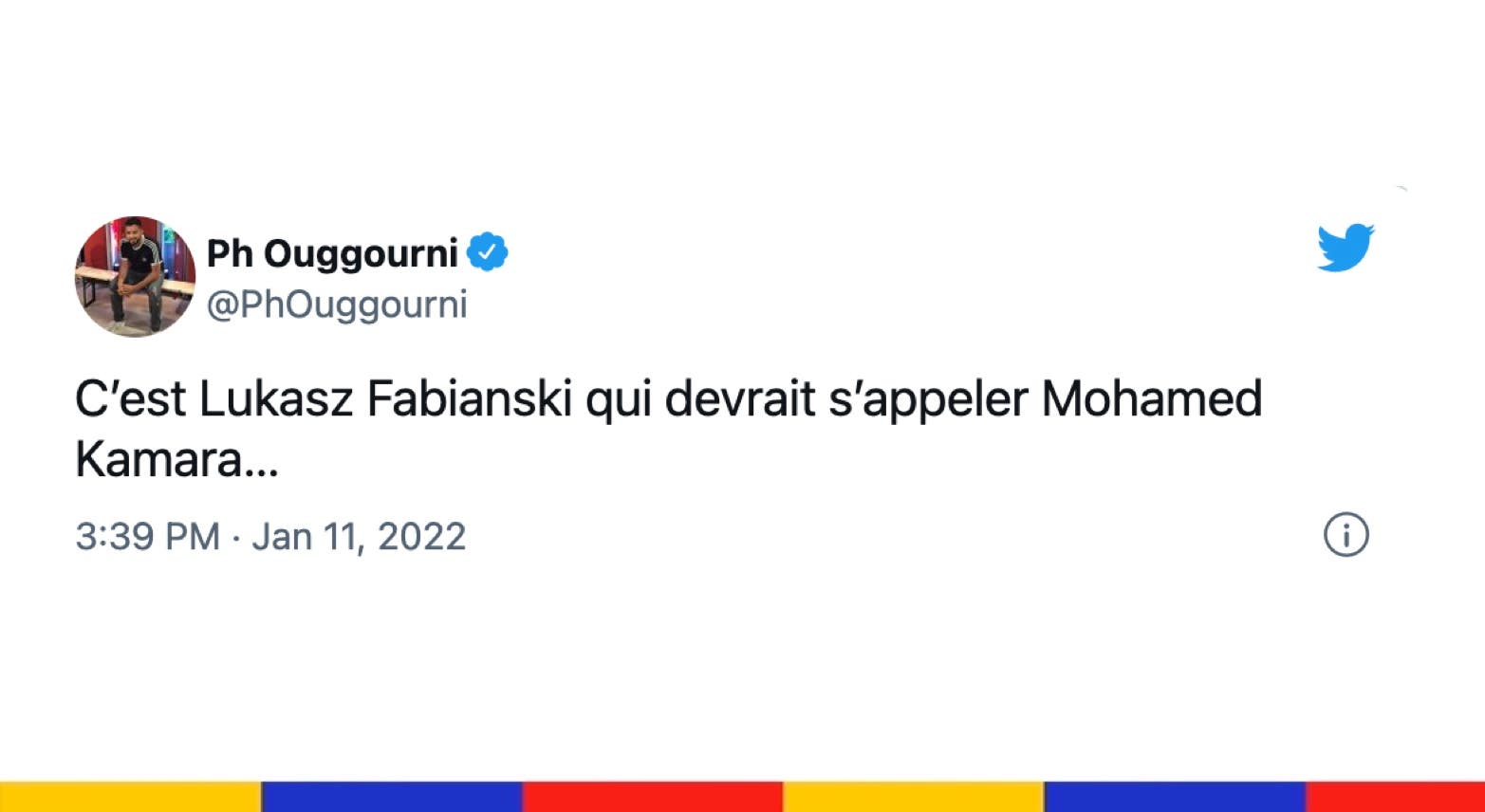 Le grand n’importe quoi des réseaux sociaux : prestation incroyable de Mohamed “Fabianski” Kamara