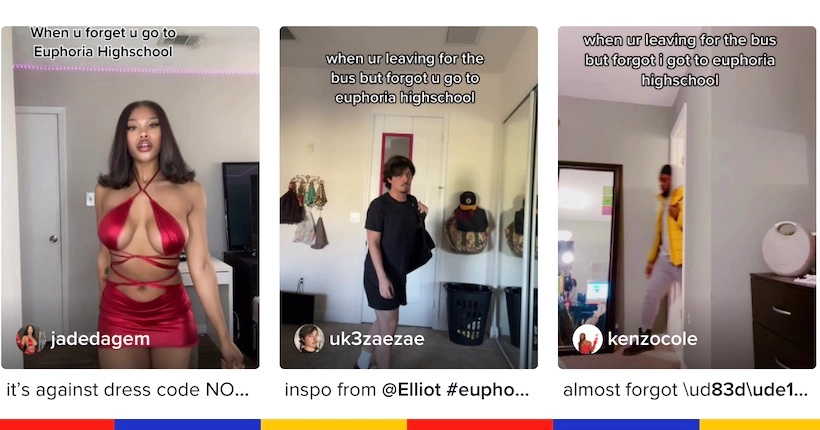 Sur TikTok, l’hilarant challenge “Euphoria High School” cartonne