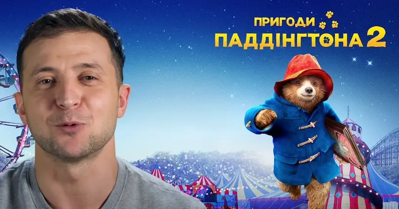 Vidéo : quand le président ukrainien faisait le doublage… de Paddington