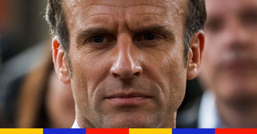 <p>Emmanuel Macron © Frederic Petry / Hans Lucas</p>
