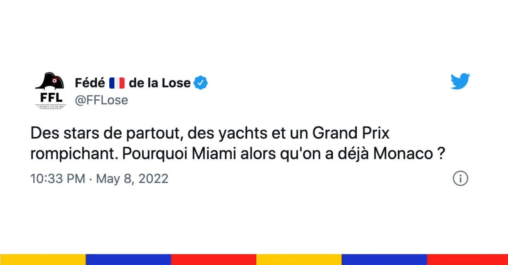 Le premier Grand Prix de Formule 1 de Miami a eu lieu (et c’était pas foufou) : le grand n’importe quoi des réseaux sociaux