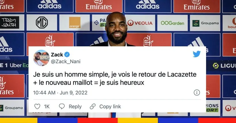 Alexandre Lacazette officiellement de retour à l’OL et la joie des supporters : le petit n’importe quoi des réseaux sociaux