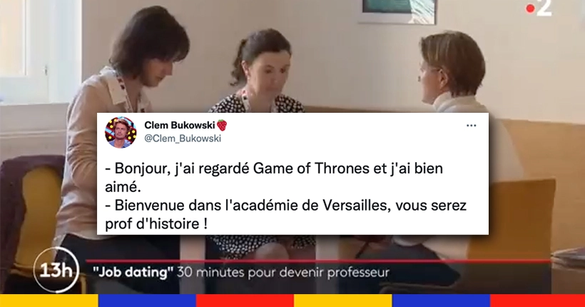 “C’est facile de devenir prof, ça prend ’30 minutes'” : l’initiative job dating fait polémique auprès des enseignants