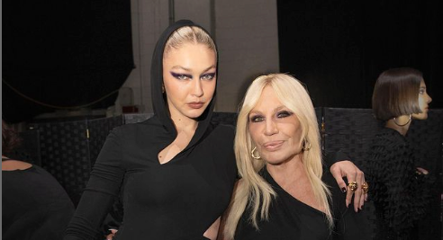 <p>capture d&#8217;écran de l&#8217;instagram @donatellaversace </p>
