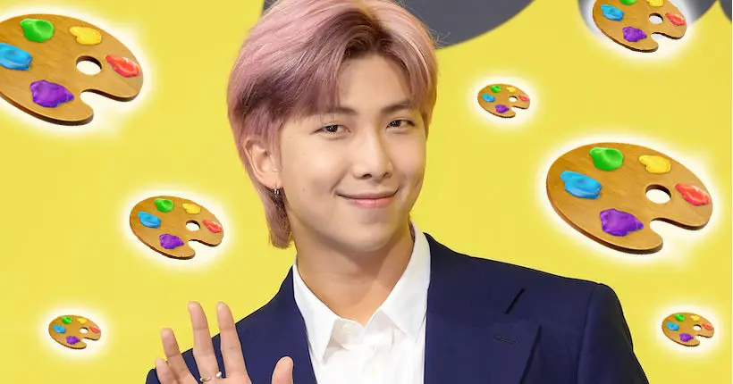 RM de BTS est tellement passionné d’art qu’il songe à ouvrir sa galerie