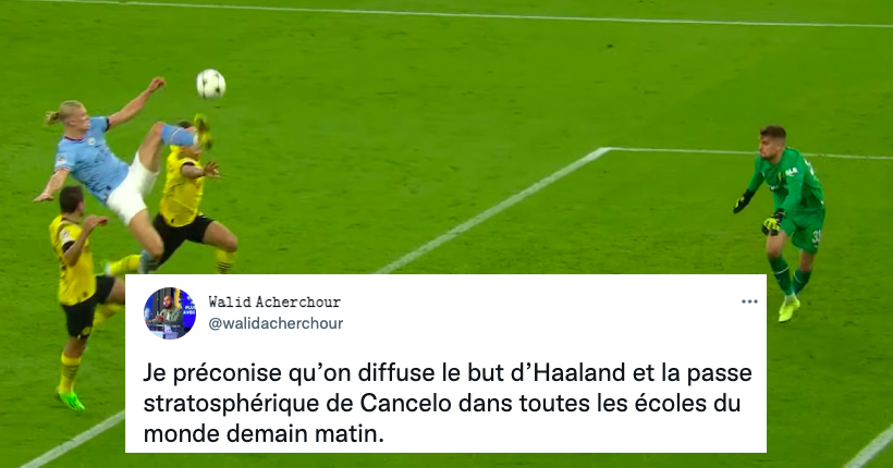 Le but incroyable de Haaland et la victoire du PSG : le grand n’importe quoi des réseaux sociaux